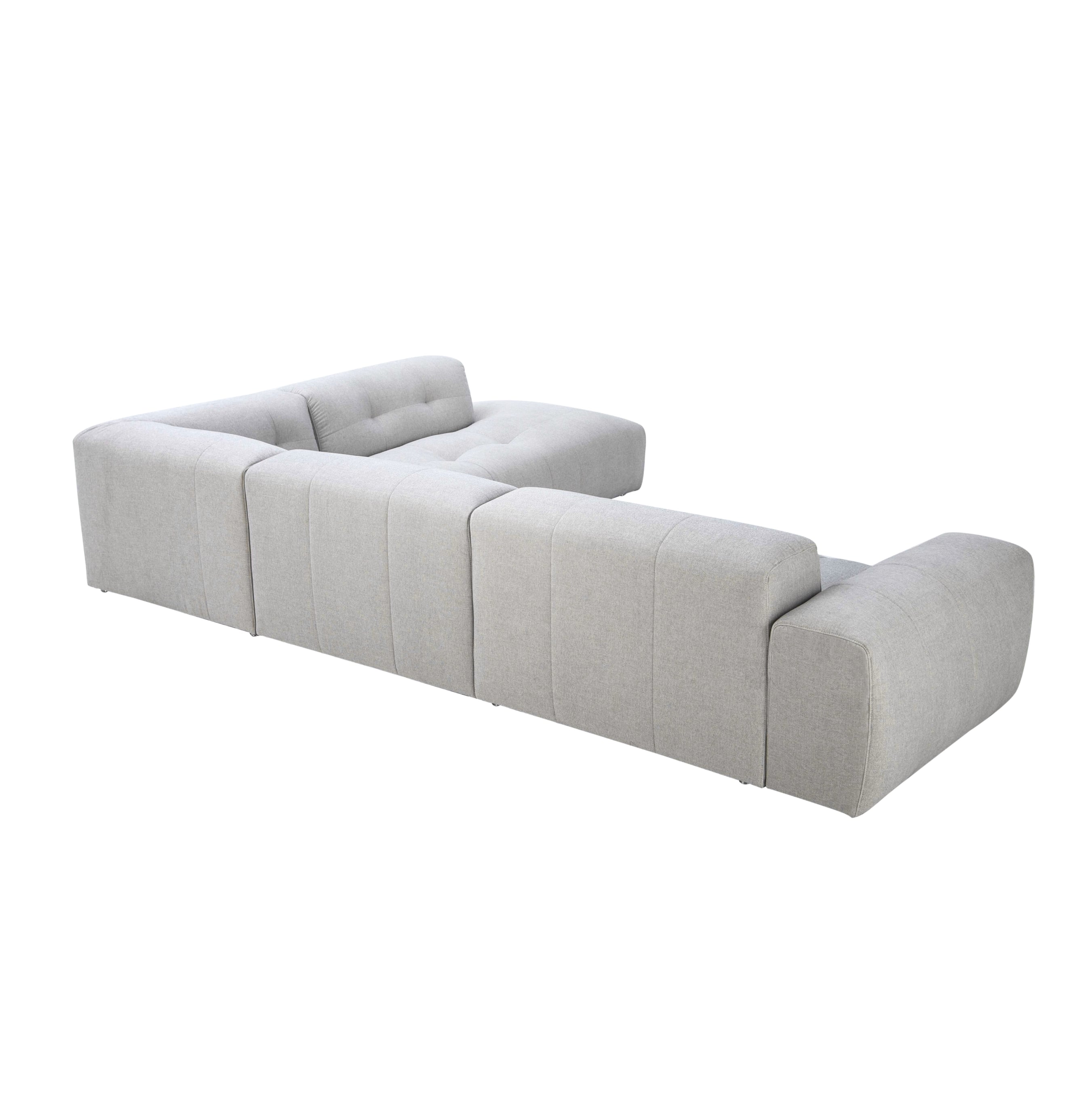 PAVIA L KOLTUK SOL GRİ