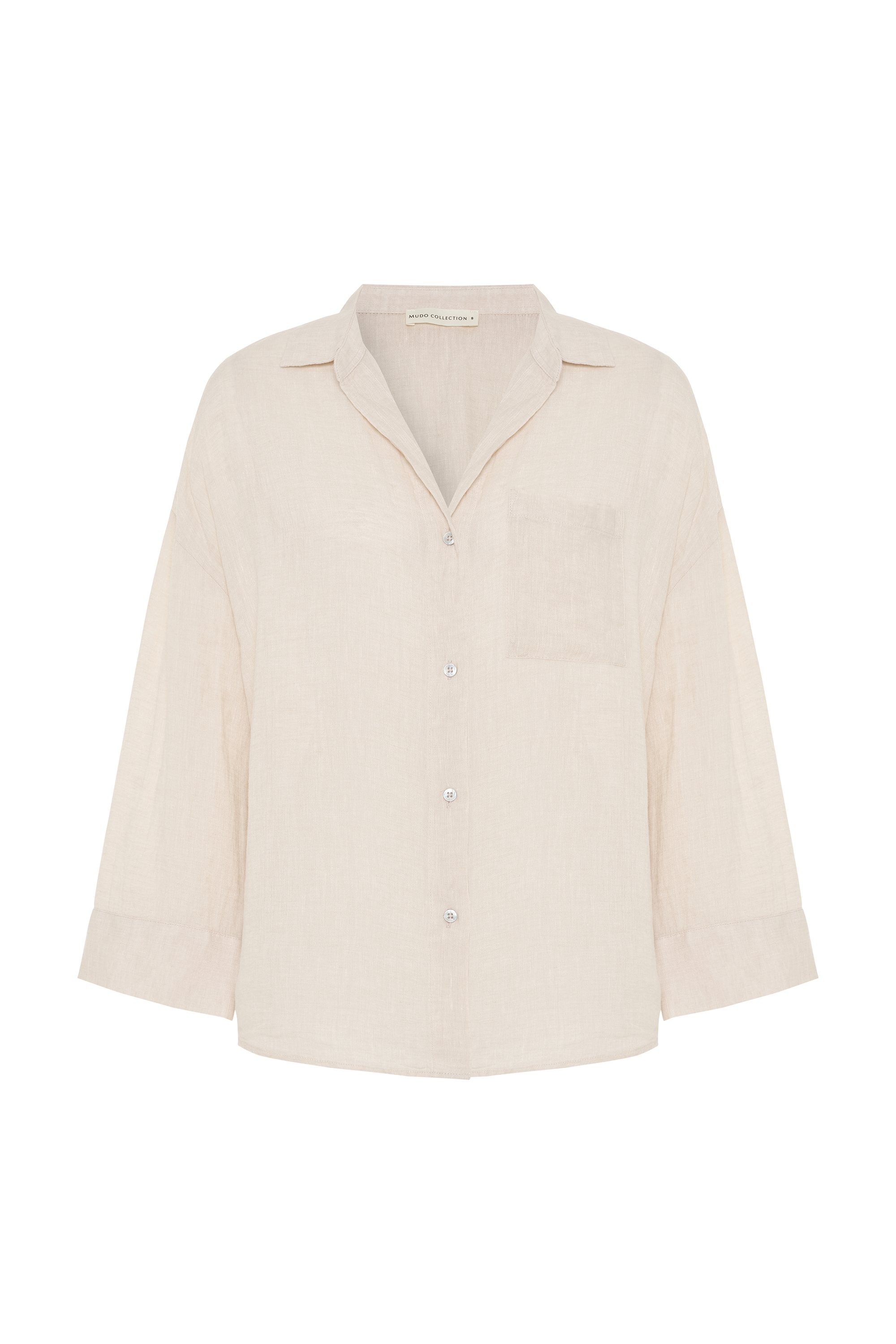 OVERSIZE KETEN GÖMLEK