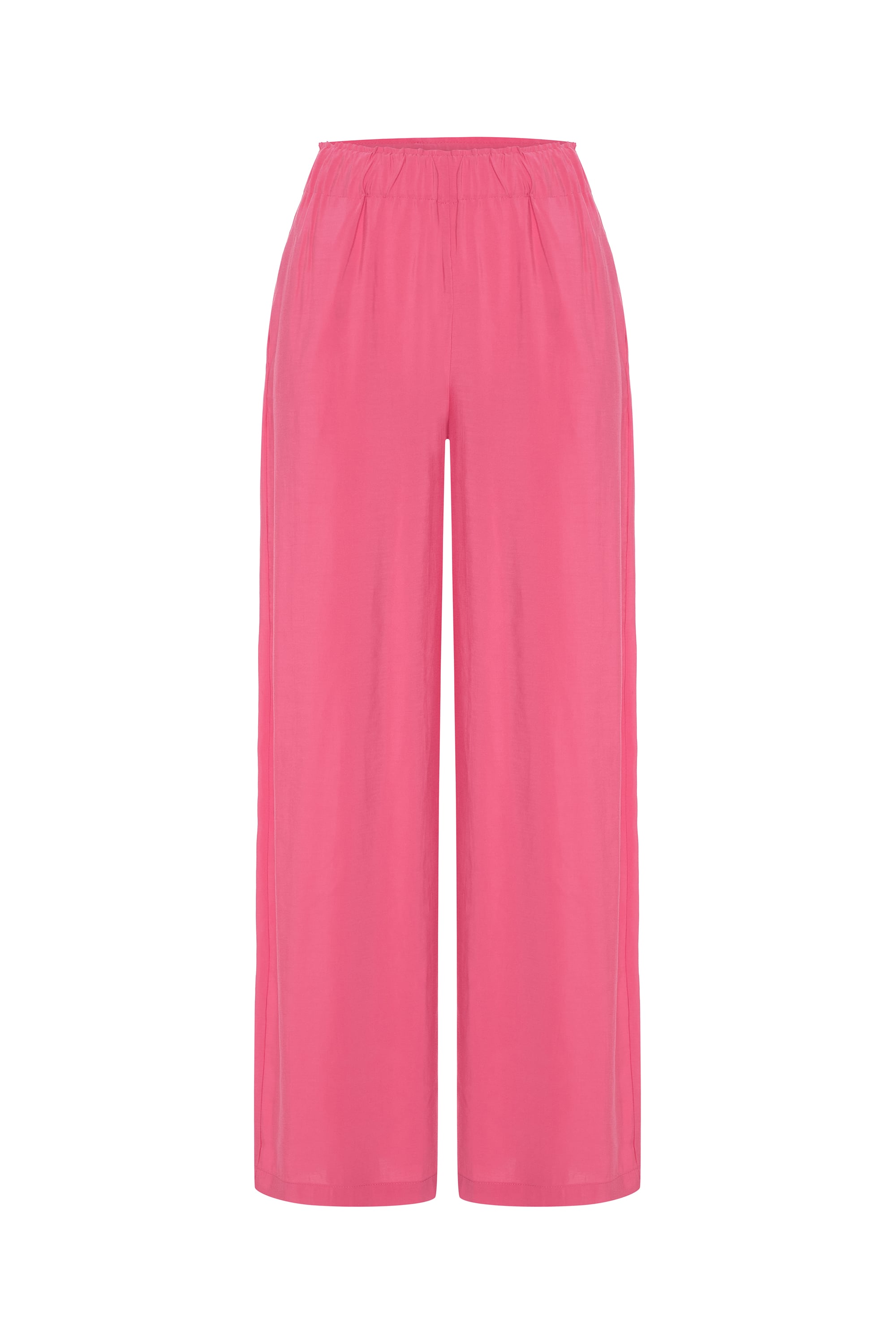 MODAL KARIŞIMLI RELAX FIT BELİ LASTİKLİ PANTOLON