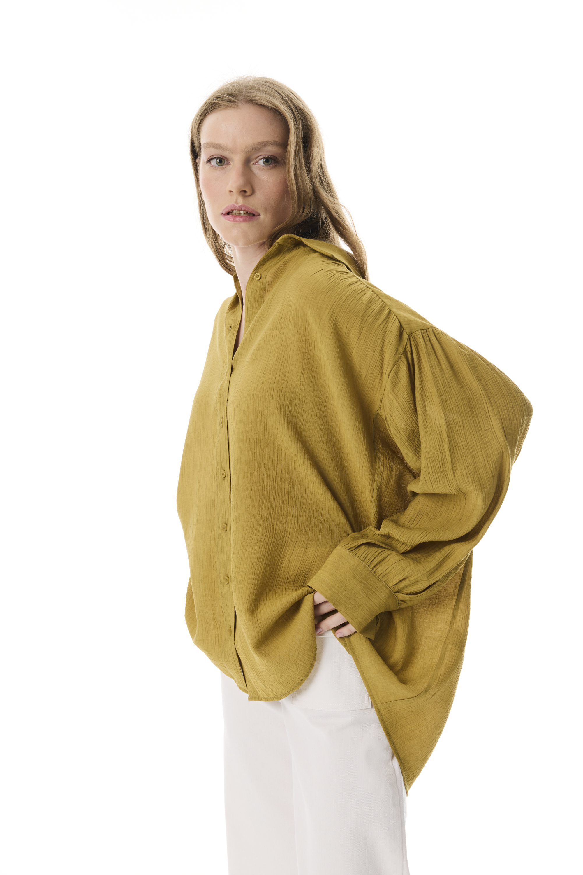 CEP DETAYLI CROPPED FLARE FIT PANTOLON