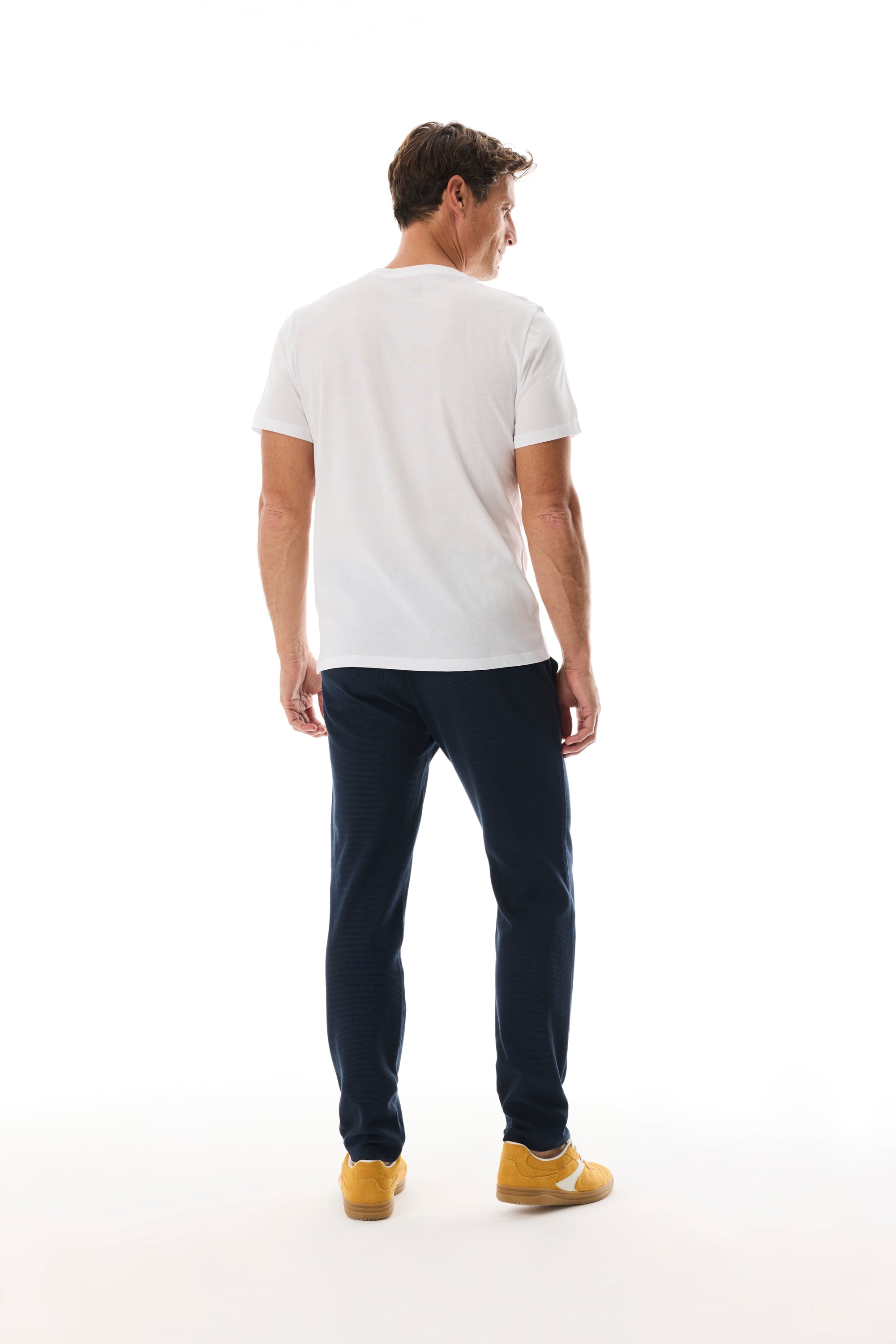 KISA KOLLU BİSİKLET YAKA T-SHIRT