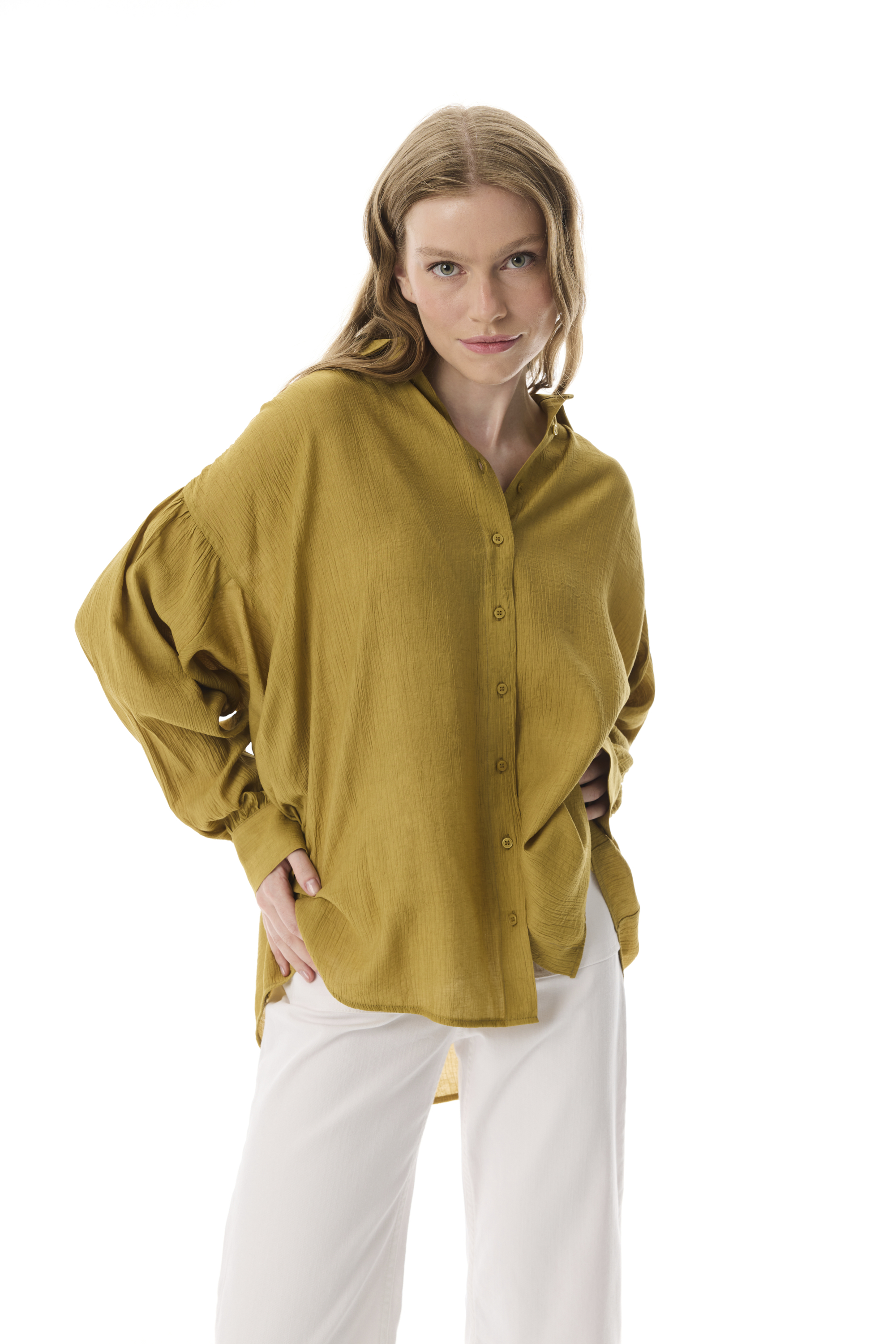 CEP DETAYLI CROPPED FLARE FIT PANTOLON