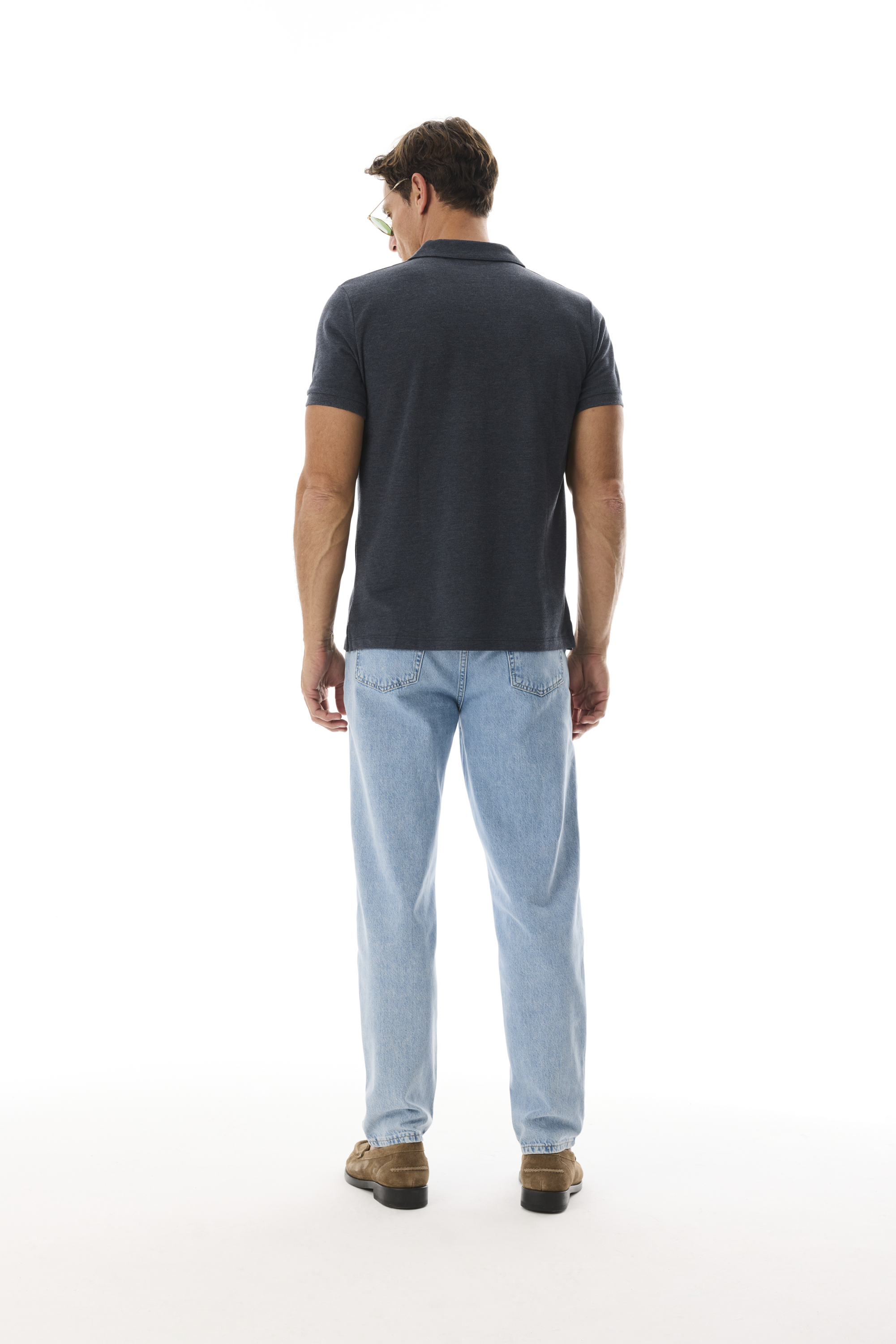 POLO YAKA KISA KOLLU T-SHIRT