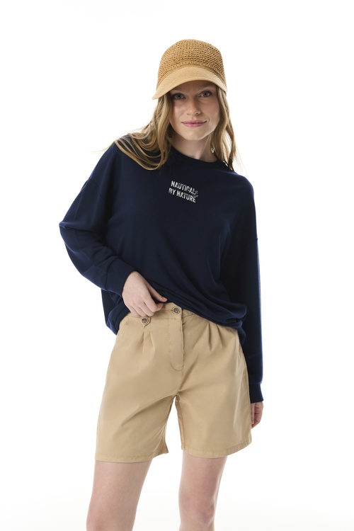  REGULAR FIT DÜĞME DETAYLI CHINO ŞORT