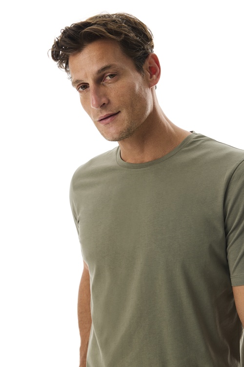  REGULAR FIT BİSİKLET YAKA T-SHIRT