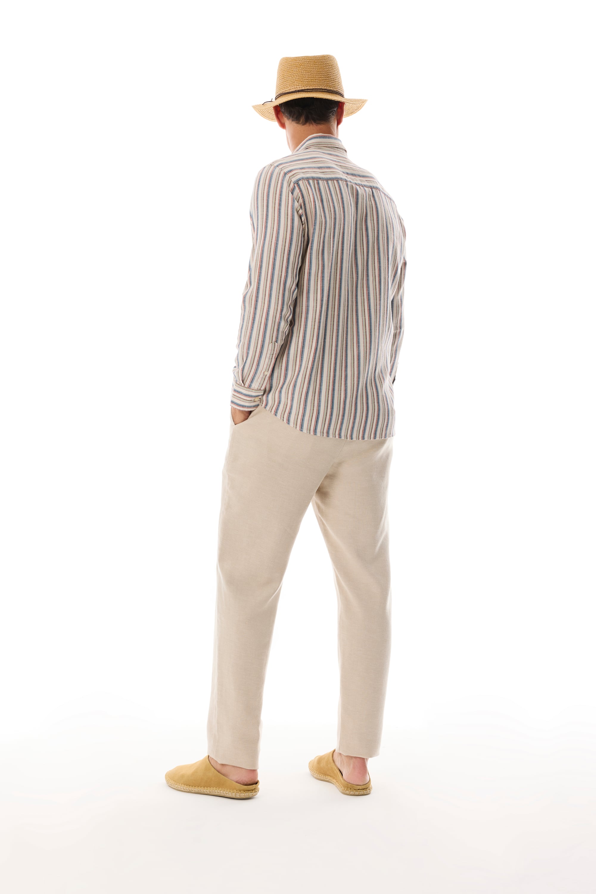 ÇİZGİLİ REGULAR FIT UZUN KOLLU GÖMLEK