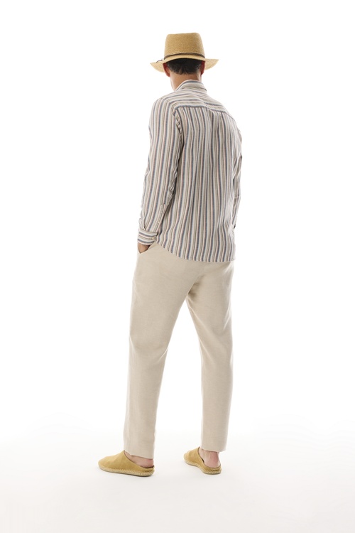  ÇİZGİLİ REGULAR FIT UZUN KOLLU GÖMLEK