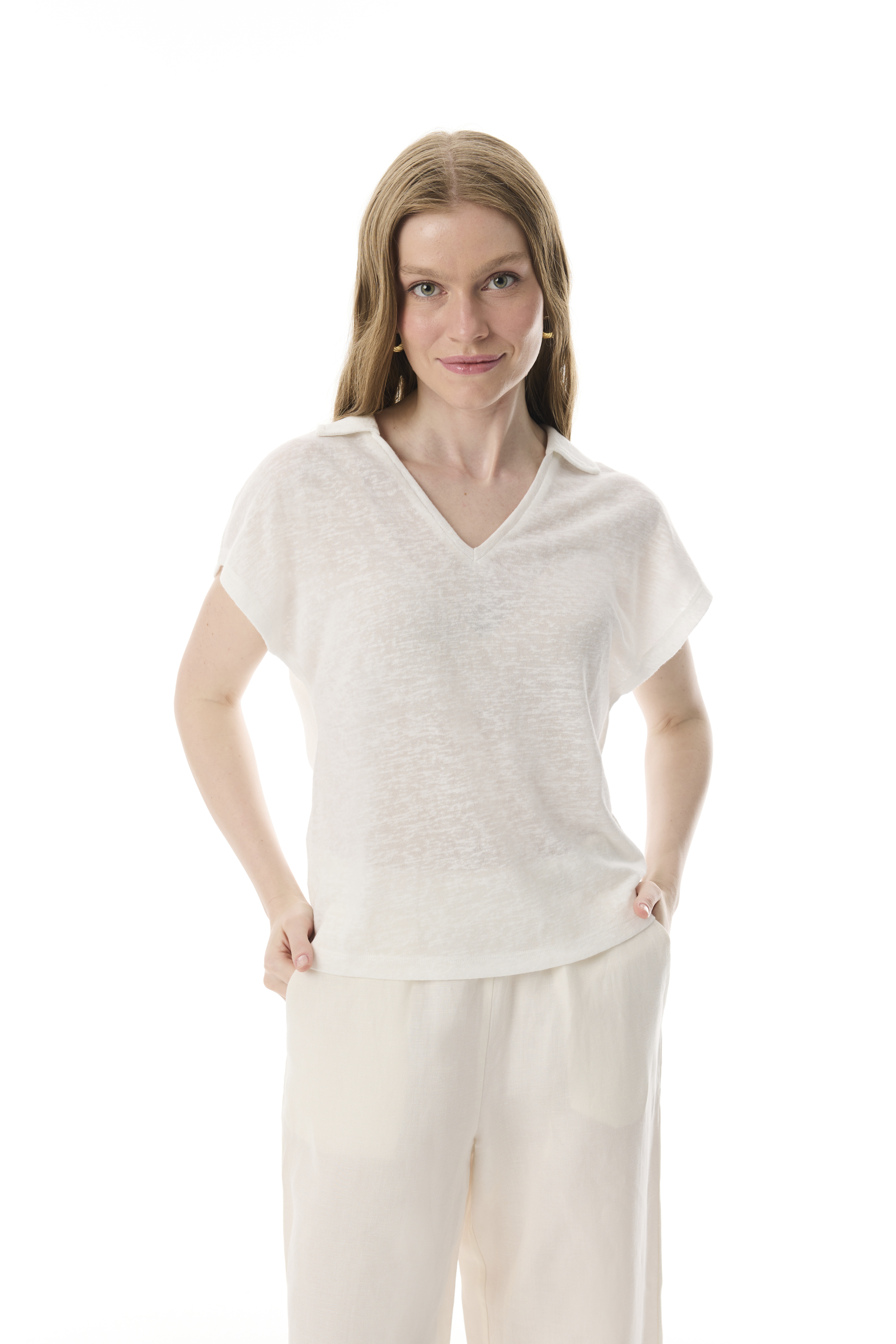 RELAX FIT KETEN KARIŞIMLI PANTOLON