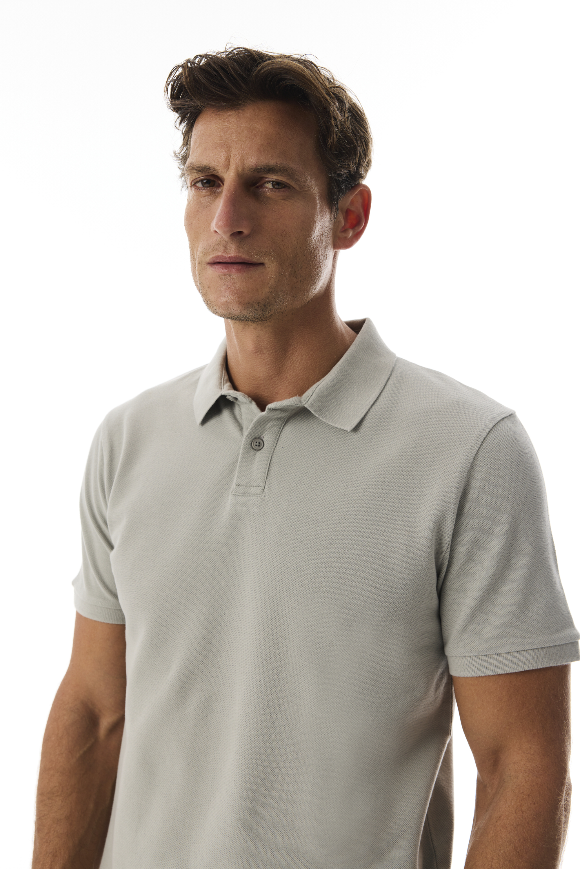 POLO YAKA KISA KOLLU T-SHIRT