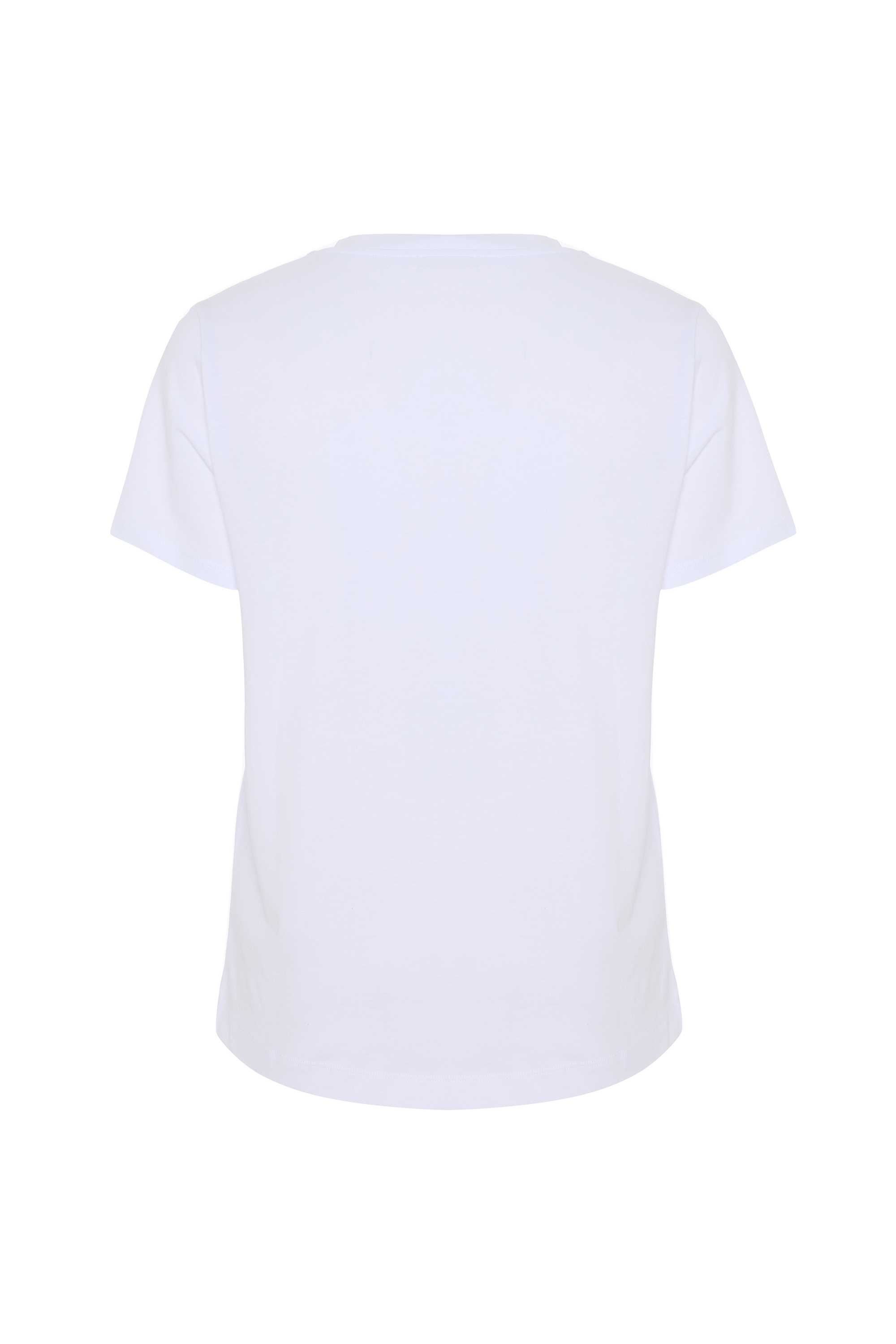 V YAKA KISA KOLLU T-SHIRT