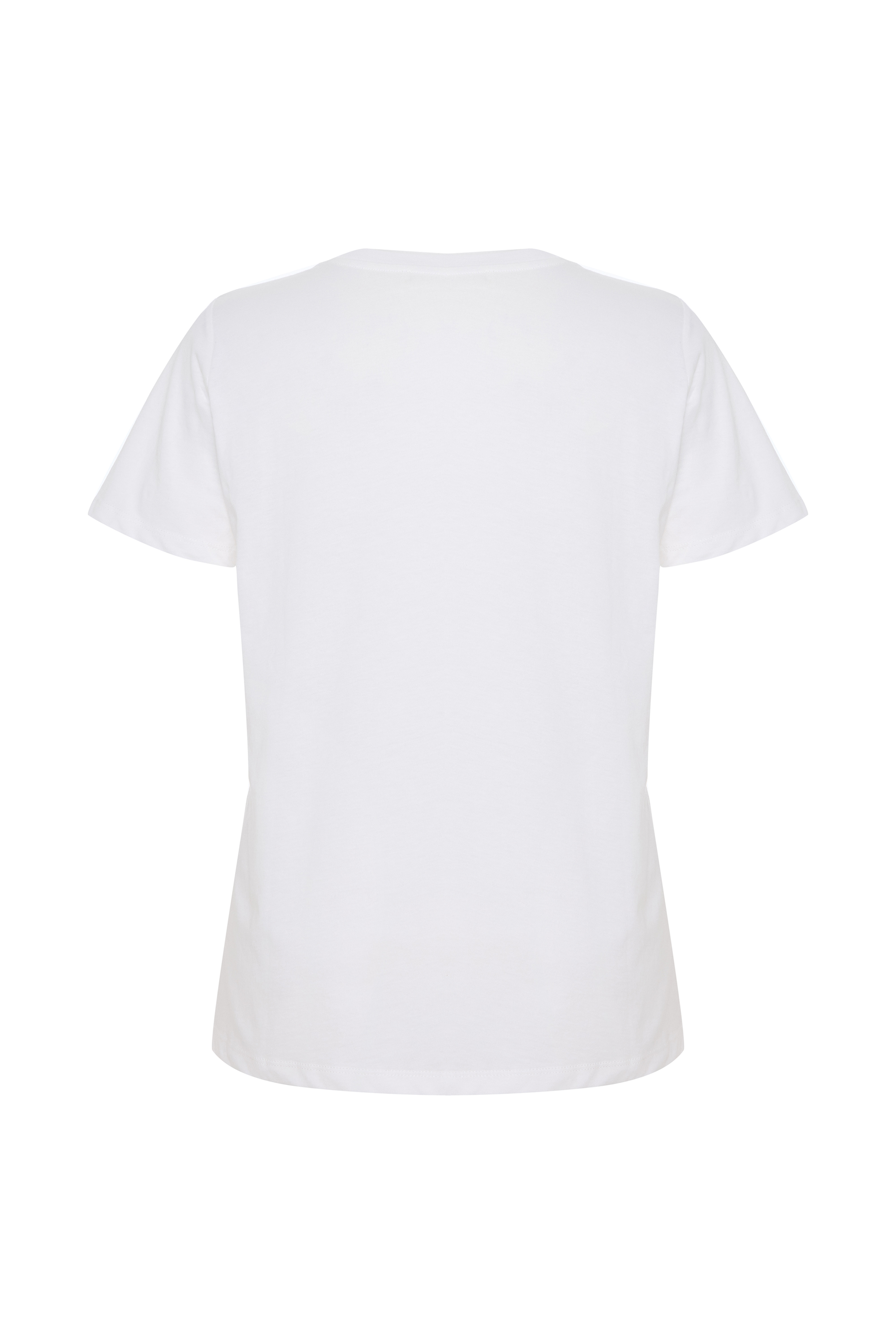 BASKILI BİSİKLET YAKA T-SHIRT