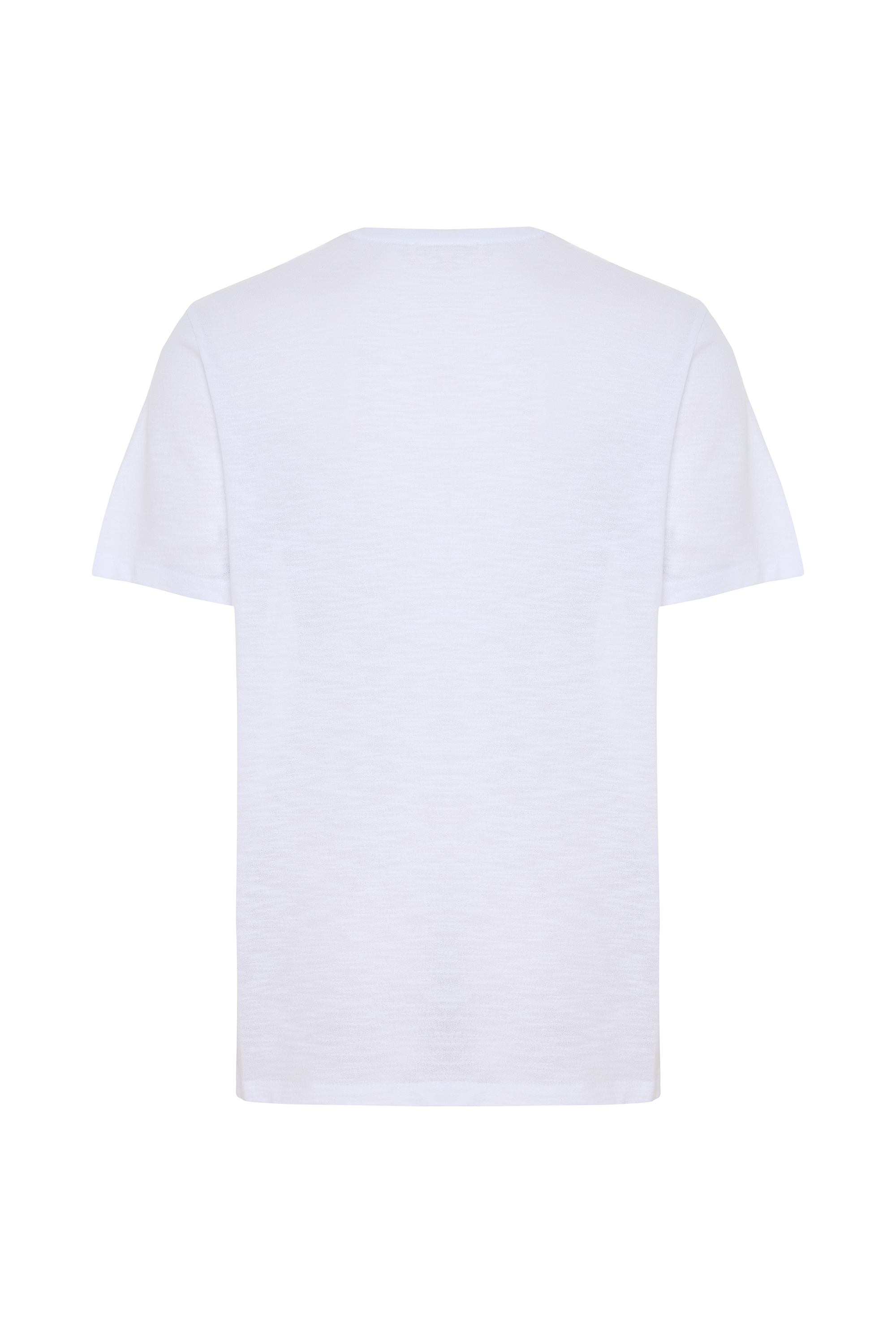 BİSİKLET YAKA KISA KOLLU T-SHIRT