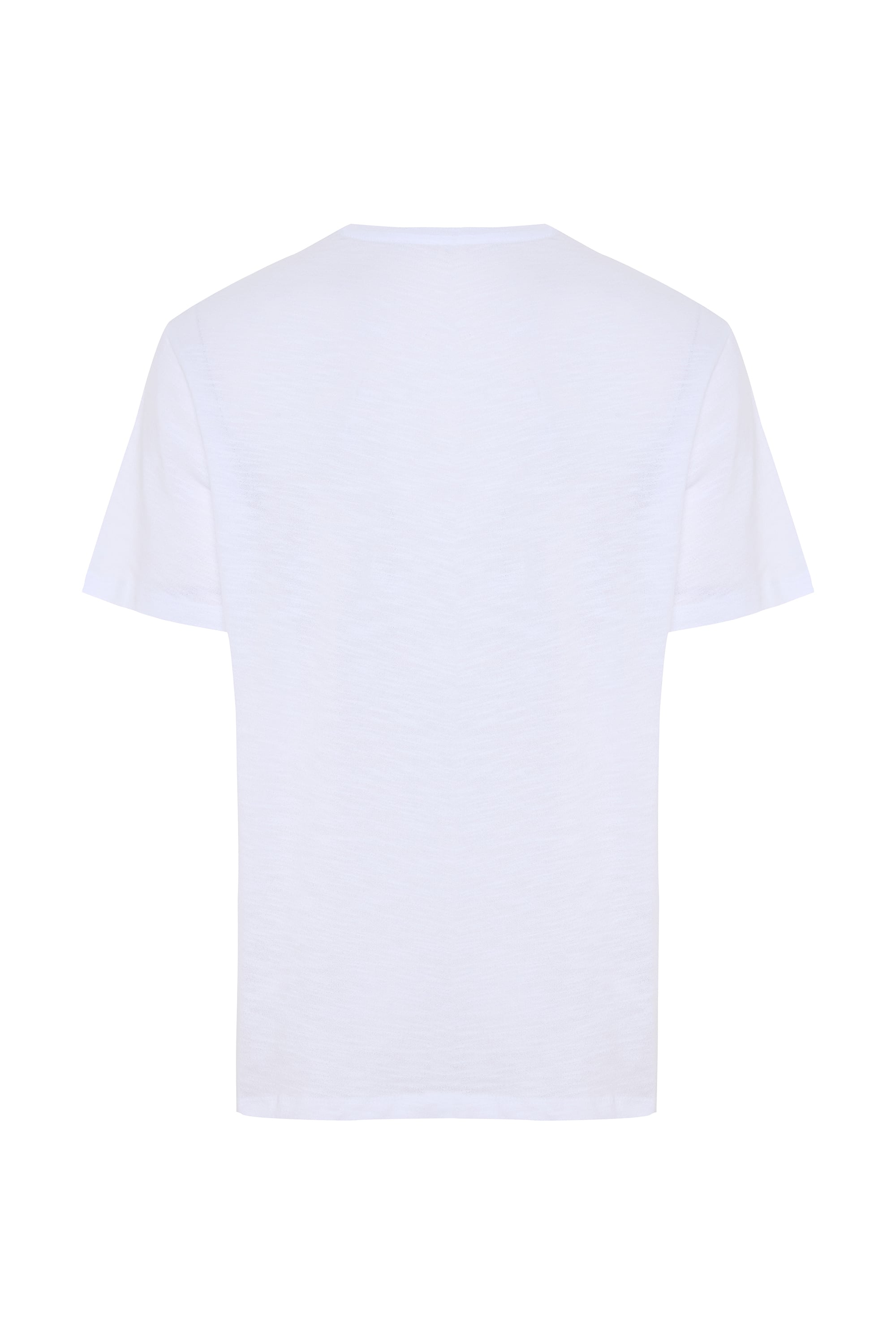 NAKIŞLI BİSİKLET YAKA T-SHIRT