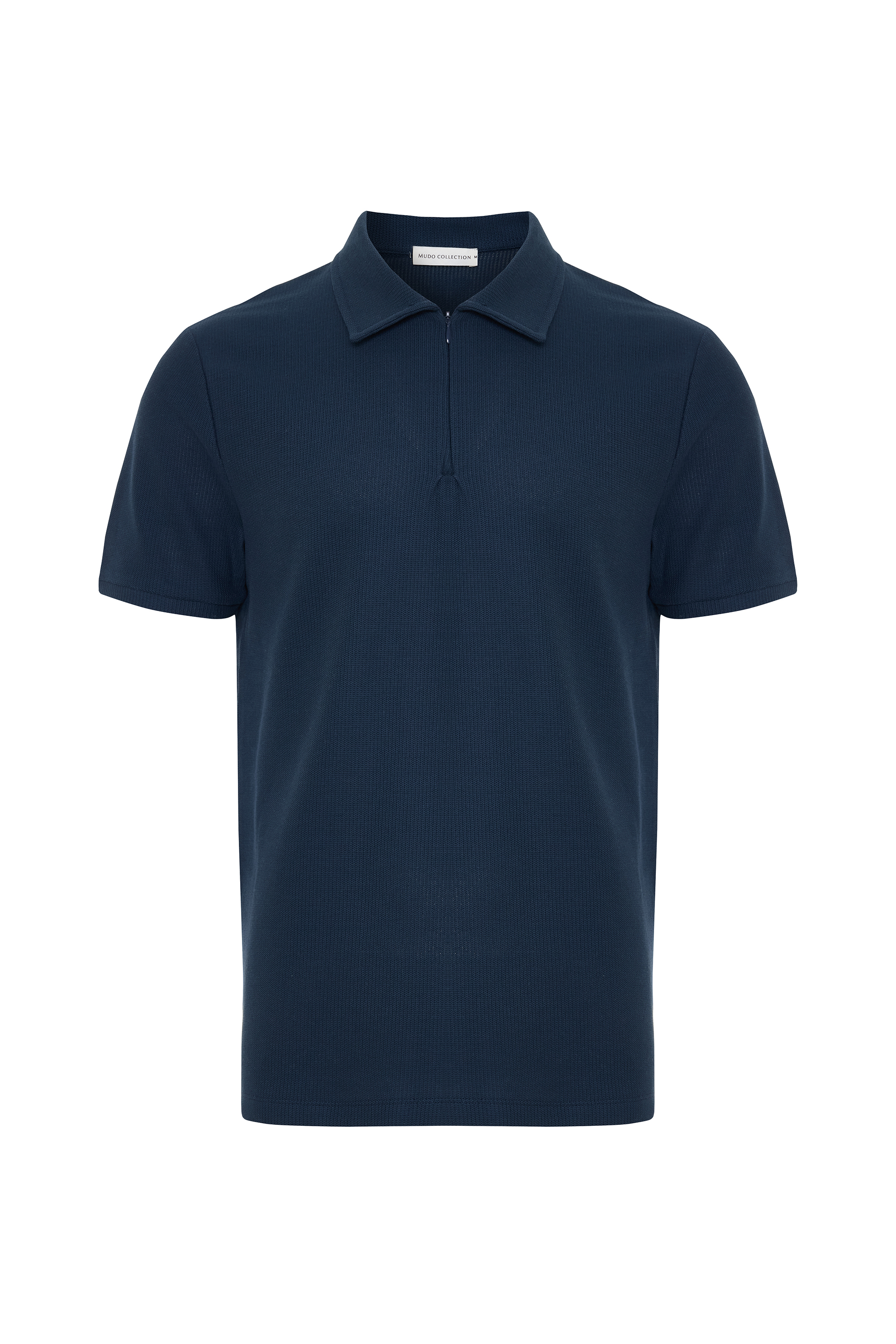 FERMUARLI POLO YAKA T-SHIRT