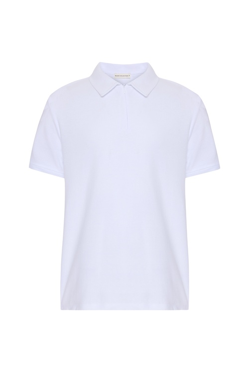  FERMUARLI POLO YAKA T-SHIRT