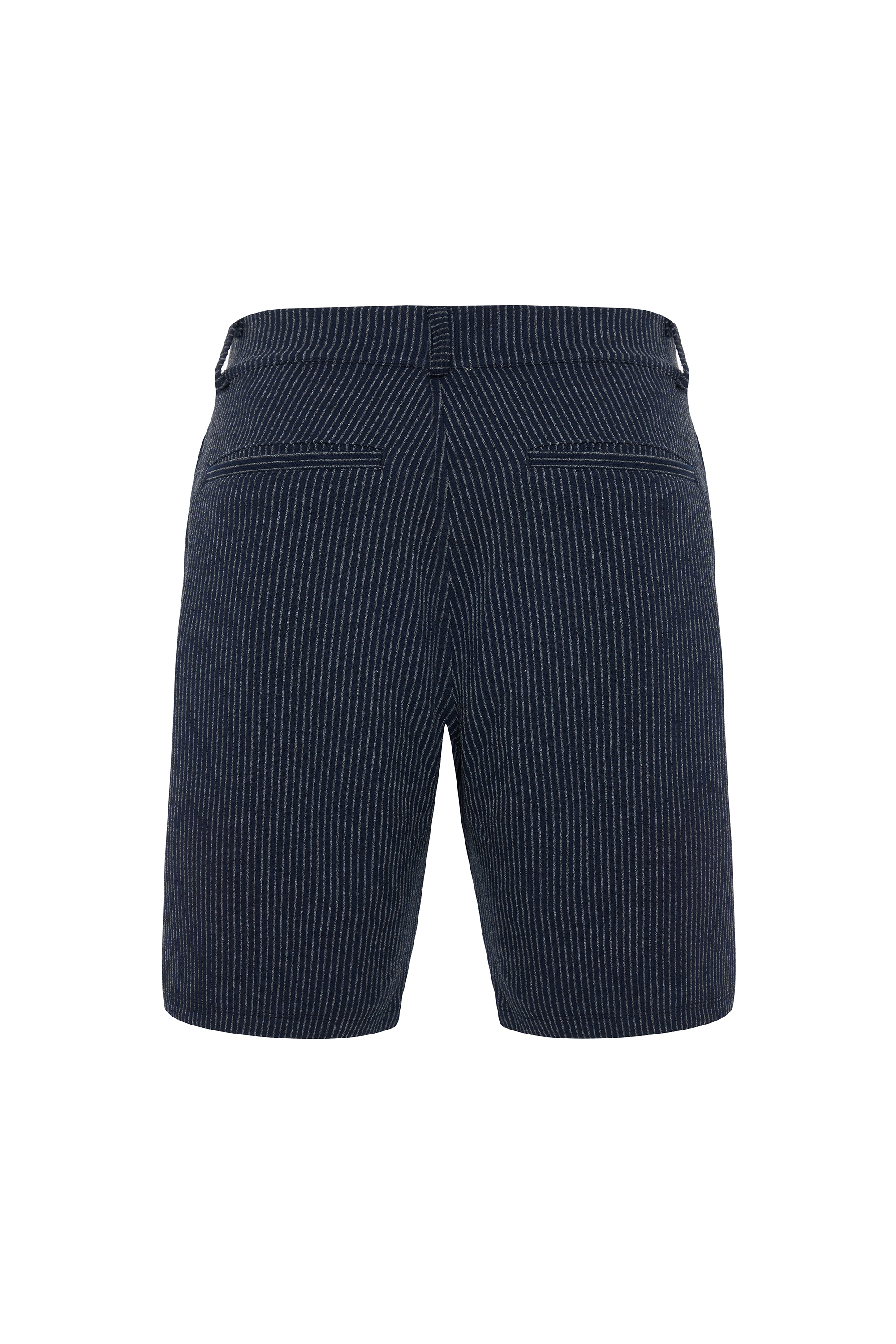 REGULAR FIT ÇİZGİLİ KISA ŞORT