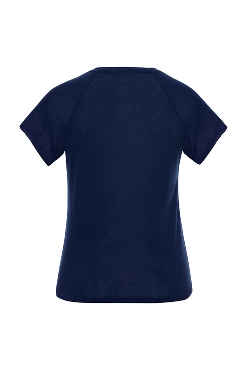  BİSİKLET YAKA LİYOSEL T-SHIRT