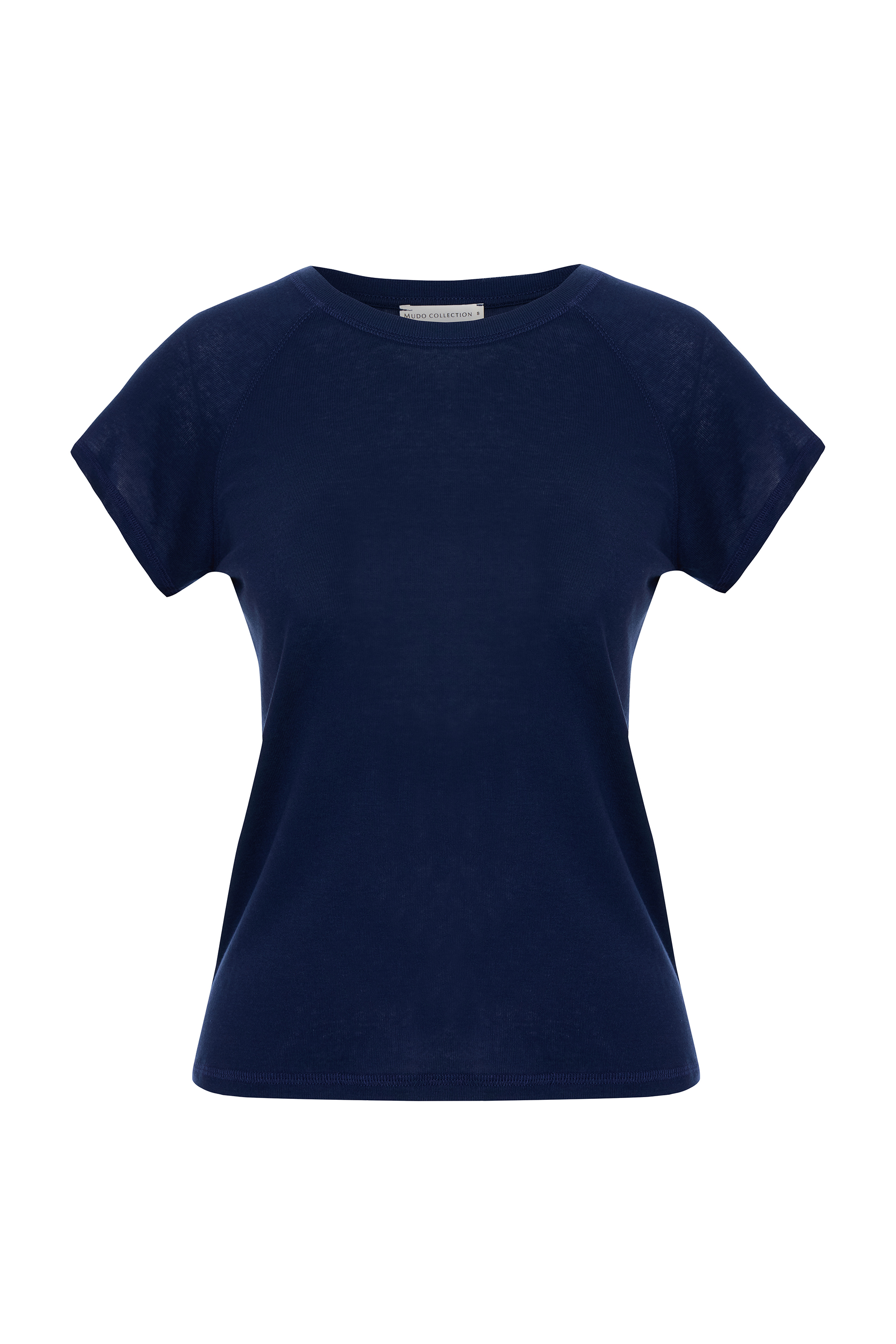 BİSİKLET YAKA LİYOSEL T-SHIRT