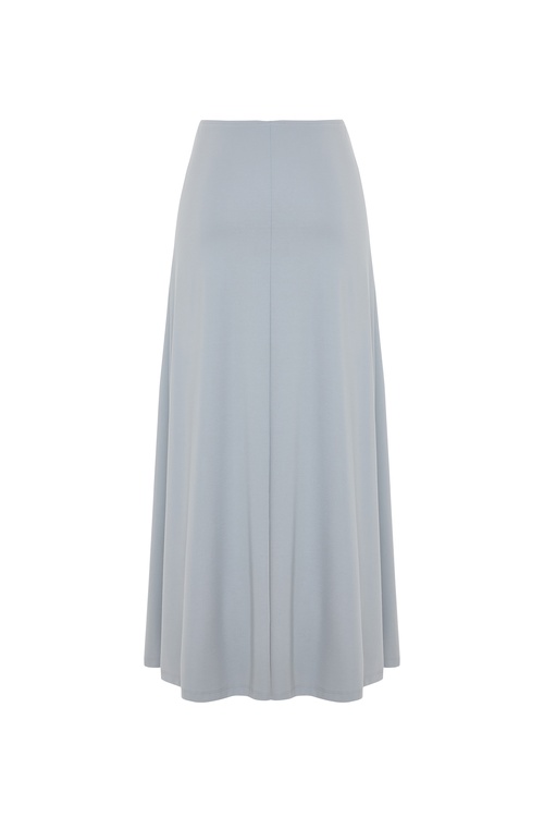  DİKİŞ DETAYLI YIRTMAÇLI UZUN ETEK