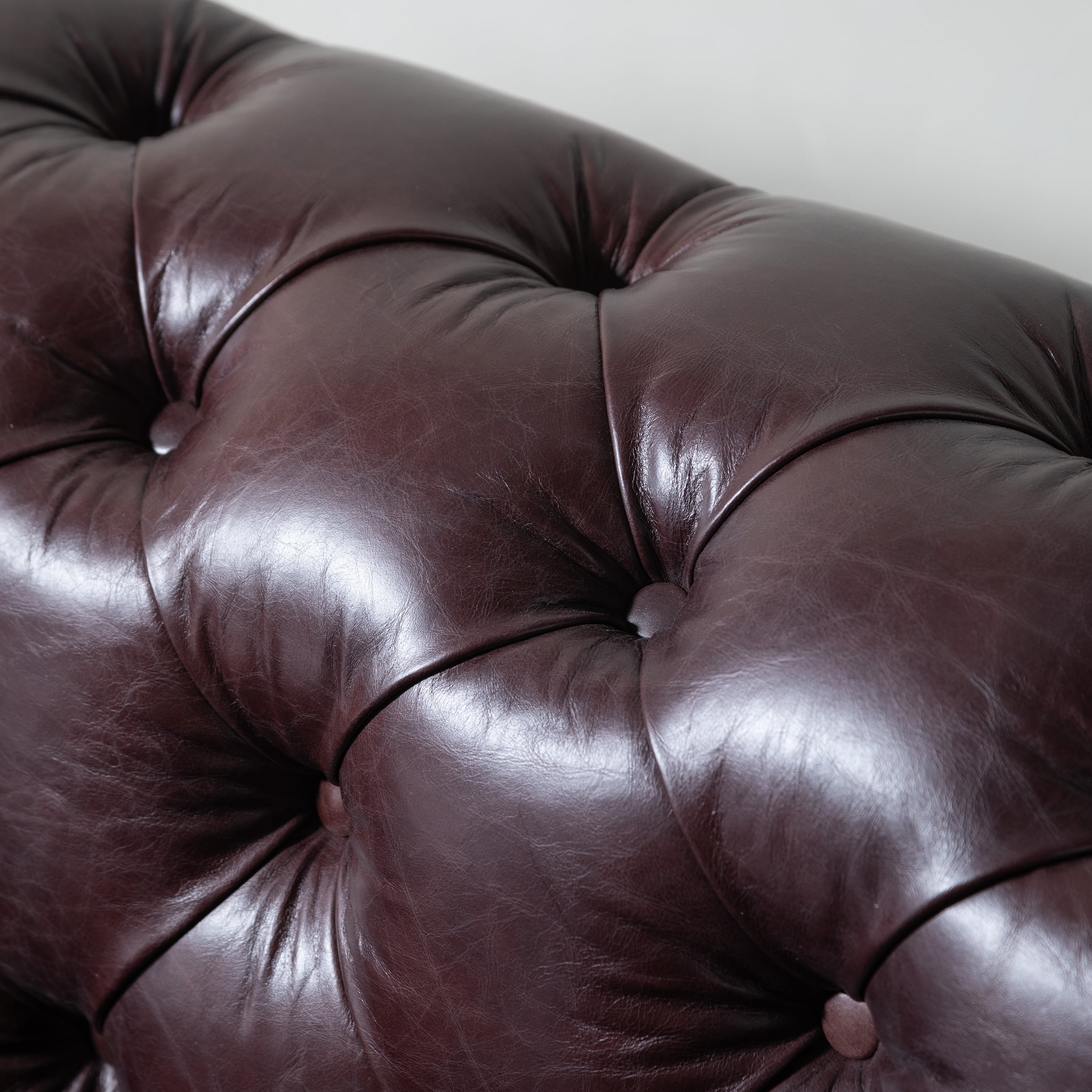 KENSINGTON DÖRTLÜ DERİ CHESTER KOLTUK BIKER TAN