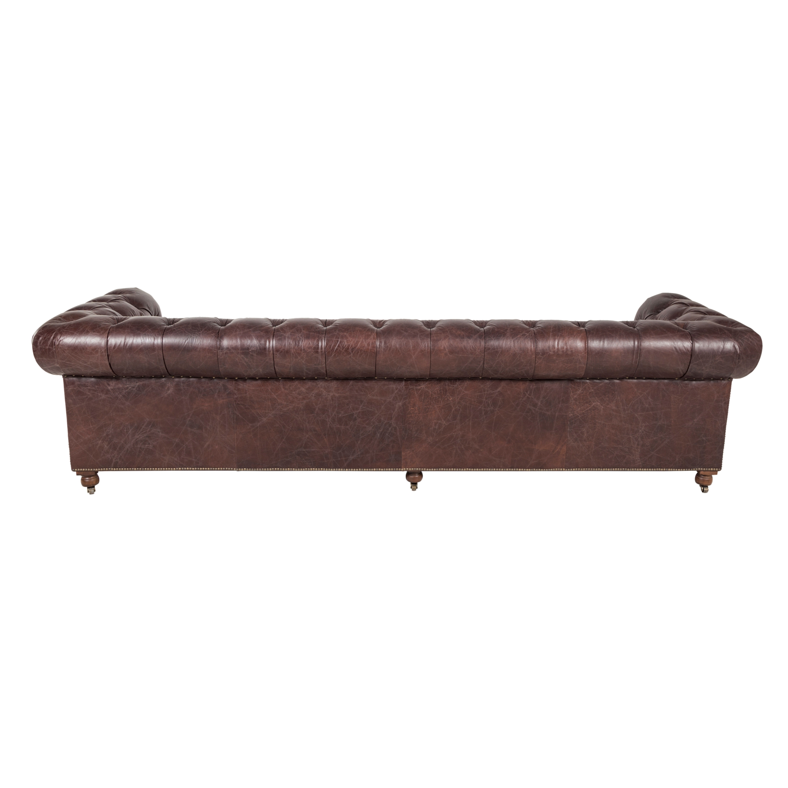 KENSINGTON DÖRTLÜ DERİ CHESTER KOLTUK BIKER TAN