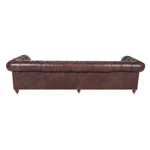  KENSINGTON DÖRTLÜ DERİ CHESTER KOLTUK BIKER TAN