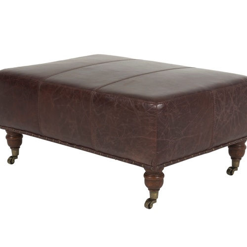  BALMORAL DERİ PUF BIKER TAN