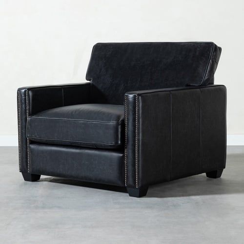  WILLIAM TEKLİ DERİ KOLTUK ESPRESSO