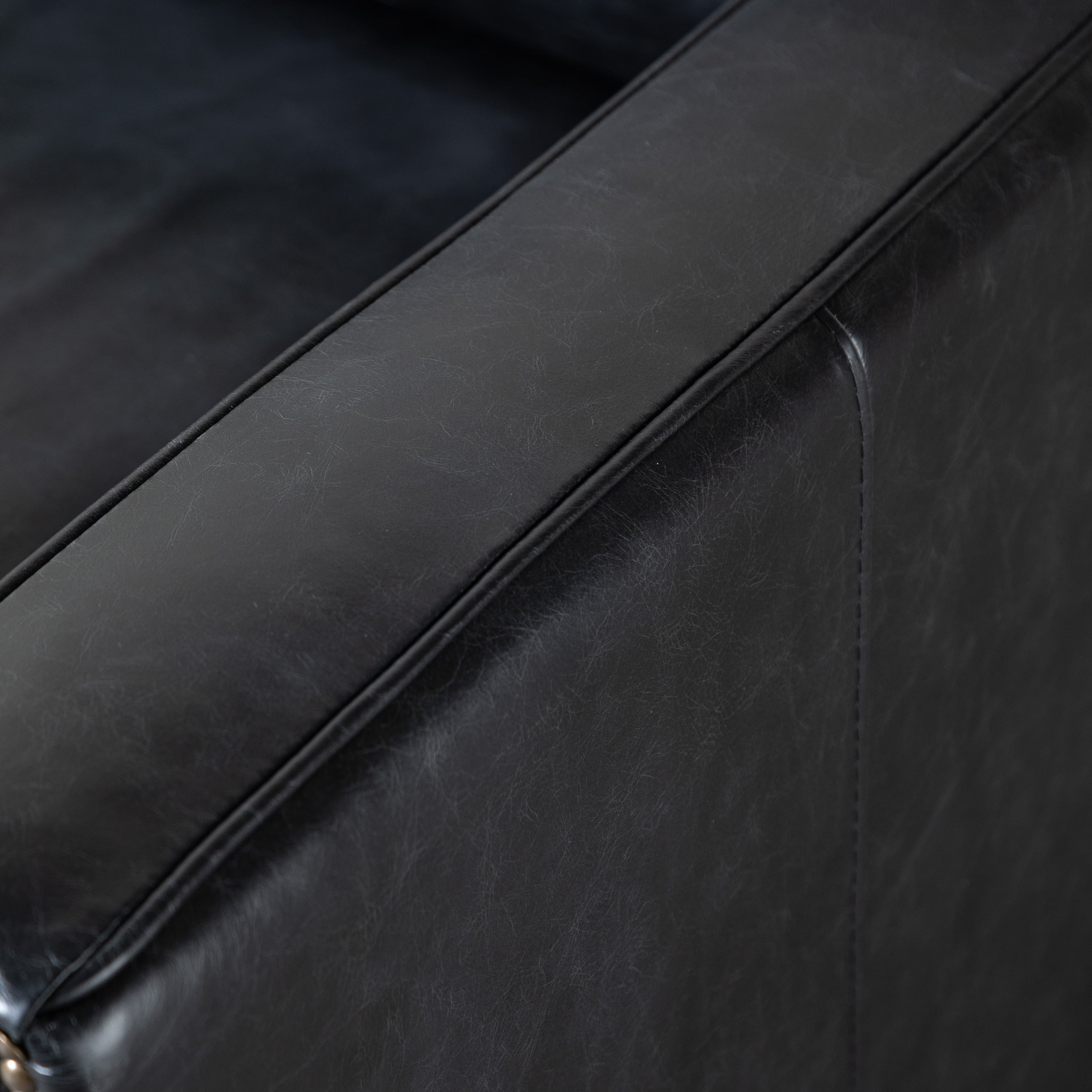 WILLIAM TEKLİ DERİ KOLTUK ESPRESSO