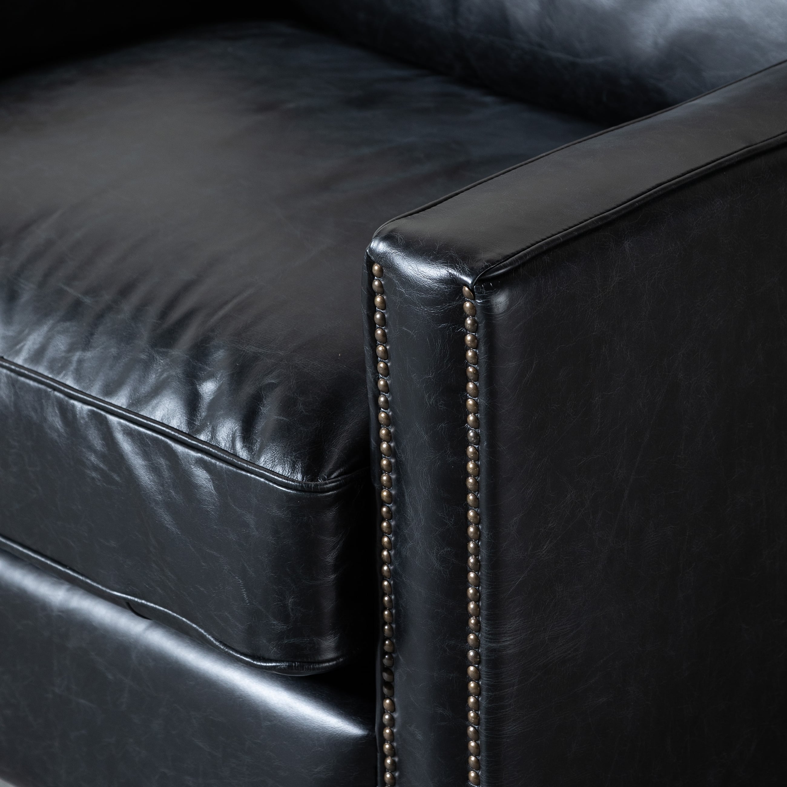 WILLIAM TEKLİ DERİ KOLTUK ESPRESSO