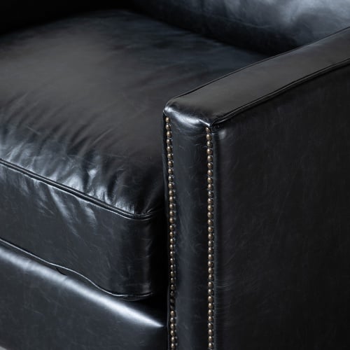  WILLIAM TEKLİ DERİ KOLTUK ESPRESSO