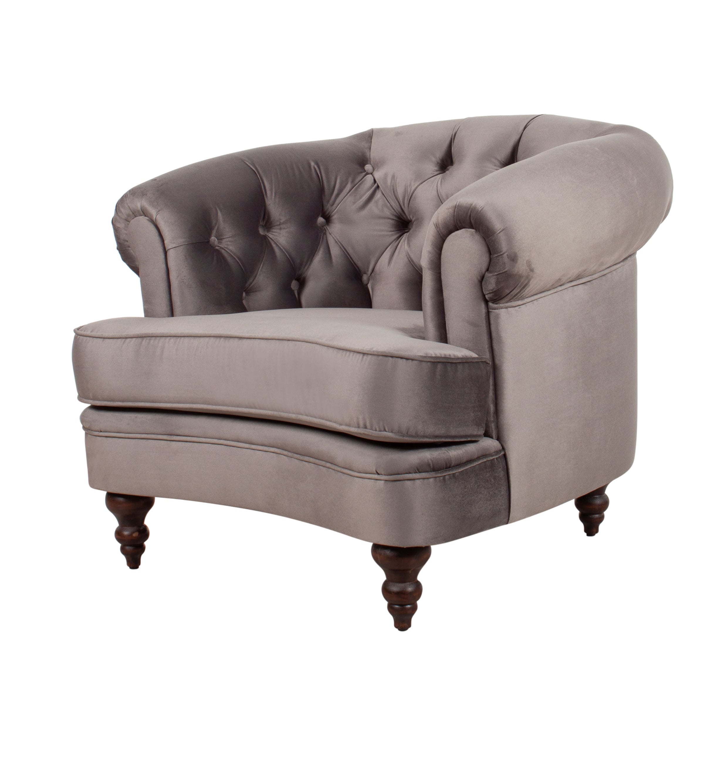 GRAHAM GRİ TEKLİ KOLTUK