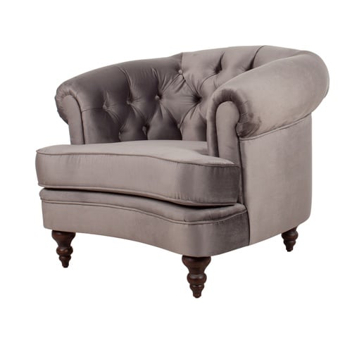 GRAHAM GRİ TEKLİ KOLTUK