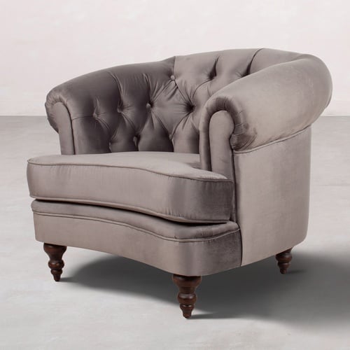 GRAHAM GRİ TEKLİ KOLTUK