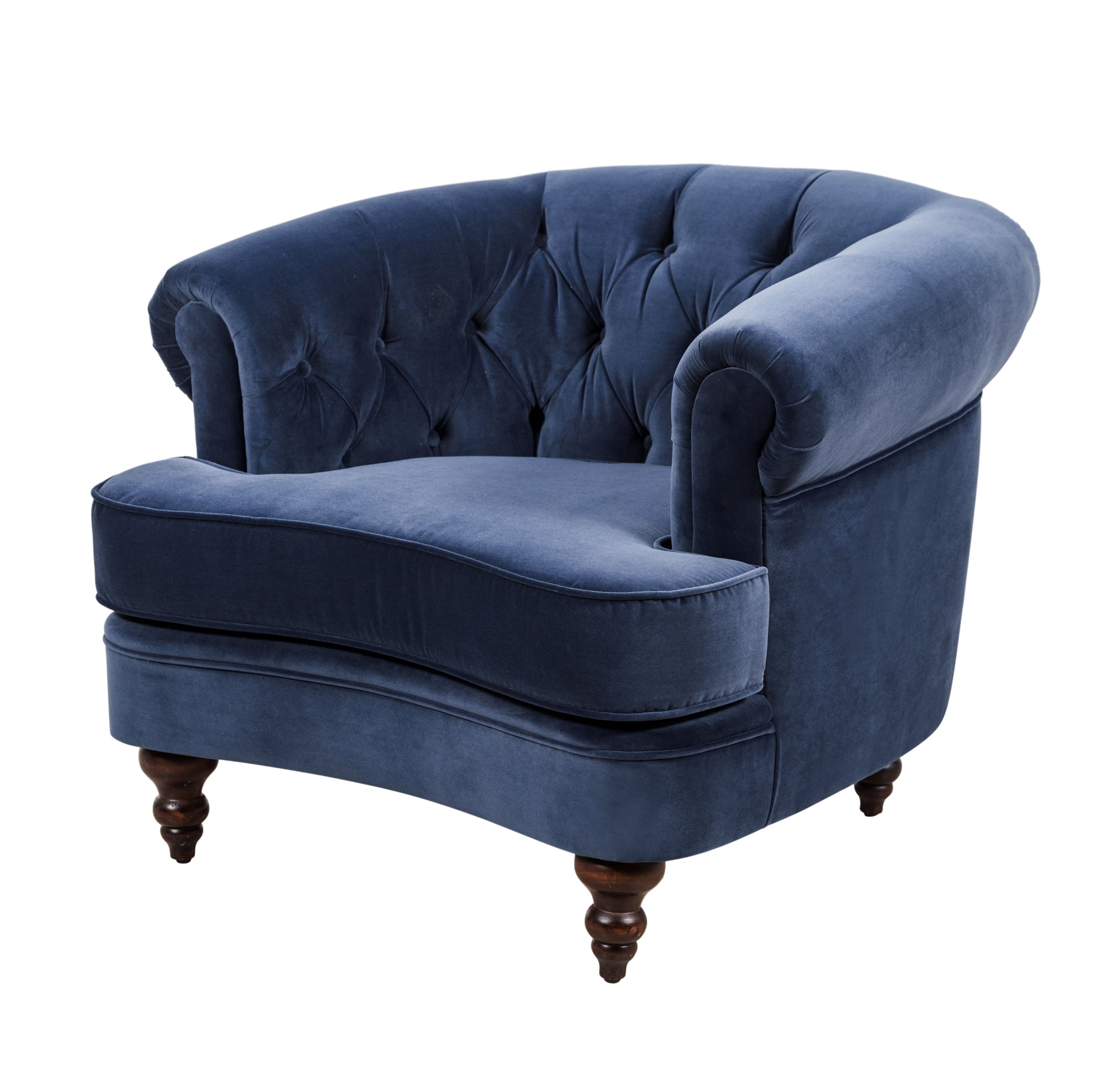 GRAHAM LACİVERT TEKLİ KOLTUK