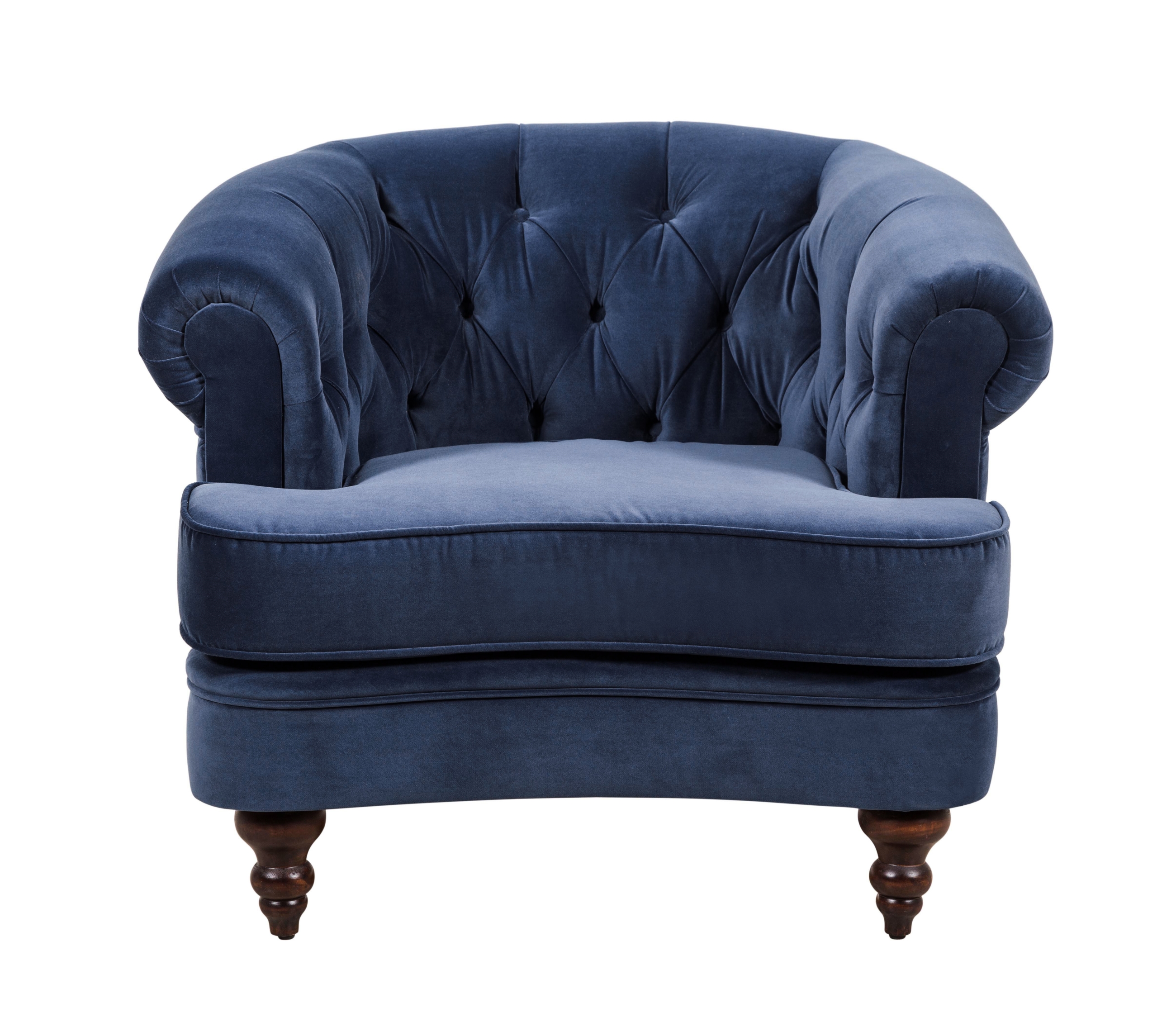 GRAHAM LACİVERT TEKLİ KOLTUK