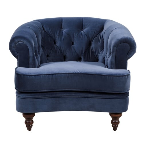 GRAHAM LACİVERT TEKLİ KOLTUK