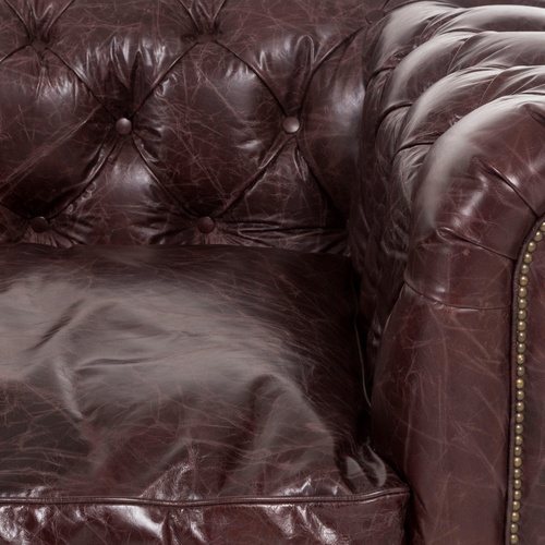  KENSINGTON 6'LI DERİ KOLTUK BIKER TAN