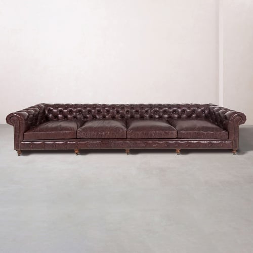 KENSINGTON 6'LI DERİ KOLTUK BIKER TAN