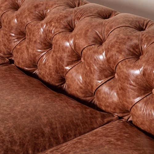  CHESTER ÜÇLÜ KOLTUK KAHVE