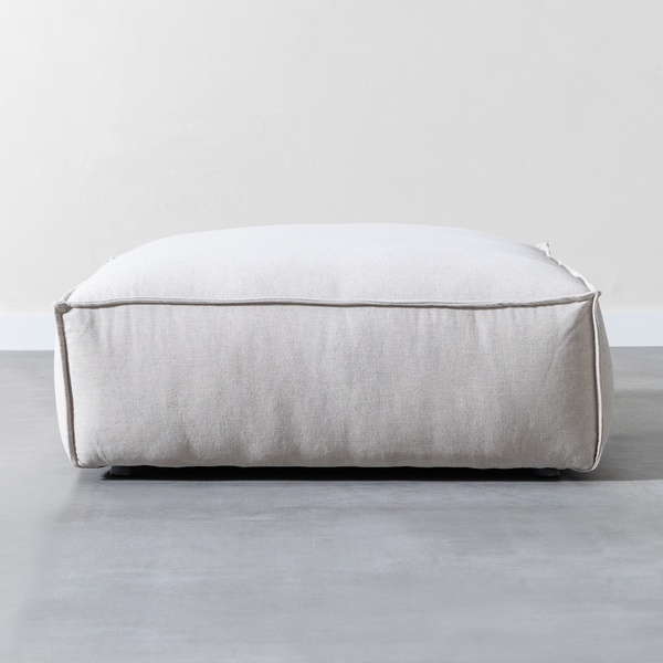 Mudo Concept Mars Puf Fildişi Renksiz