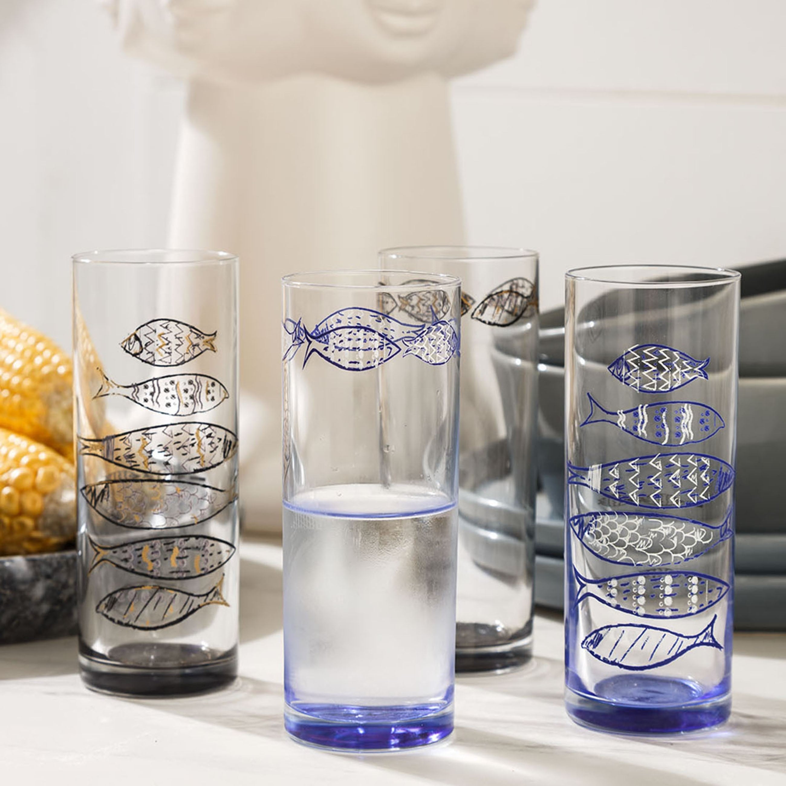 GOLD FISH RAKI BARDAĞI SETİ 6LI -200ML