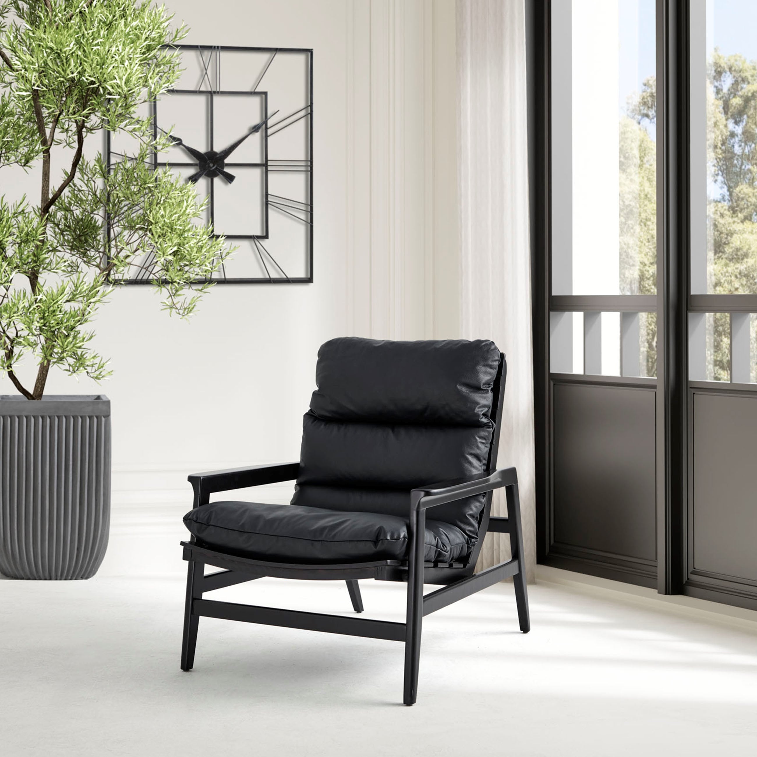 MITTE BERJER DERİ SİYAH