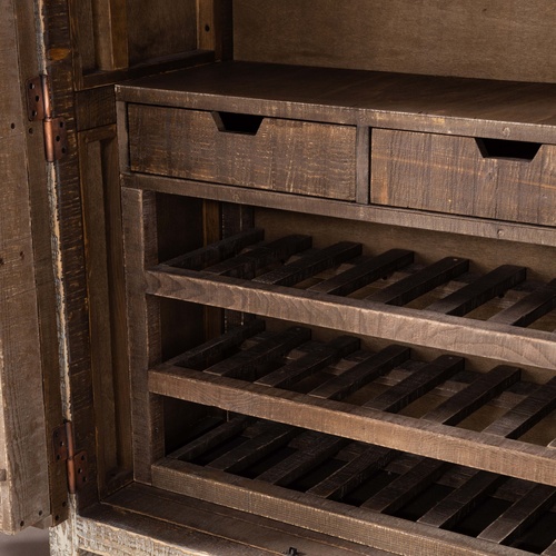  GOOSE MASİF AHŞAP BAR DOLABI