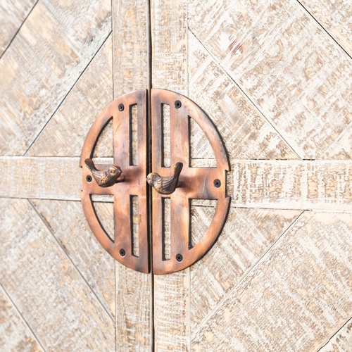  GOOSE MASİF AHŞAP BAR DOLABI