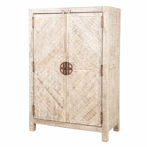  GOOSE MASİF AHŞAP BAR DOLABI