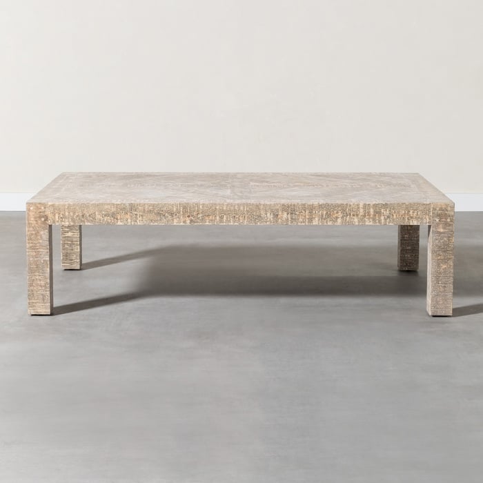 GOOSE MASİF AHŞAP ORTA SEHPA 150