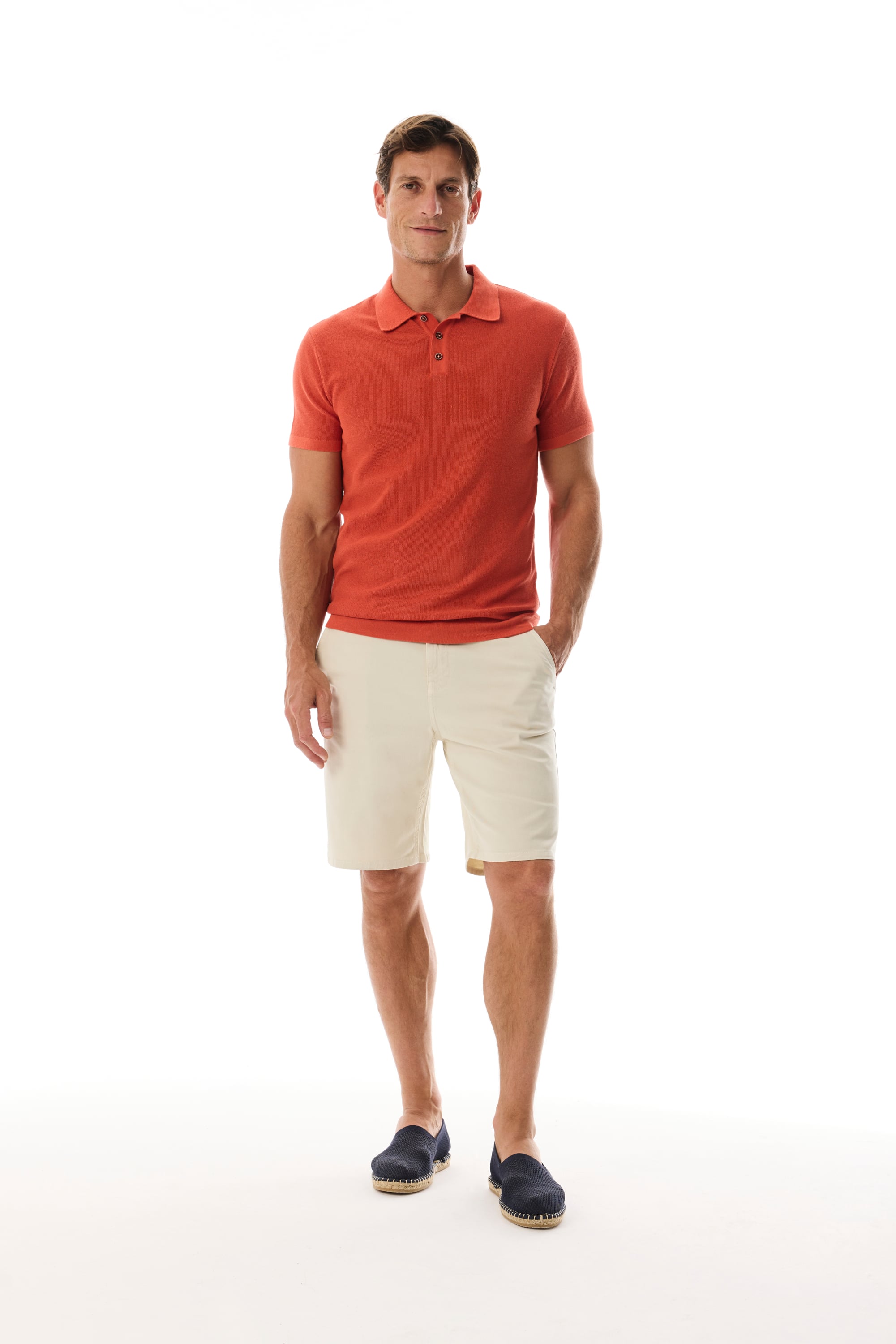 STRAIGHT FIT CHINO ŞORT