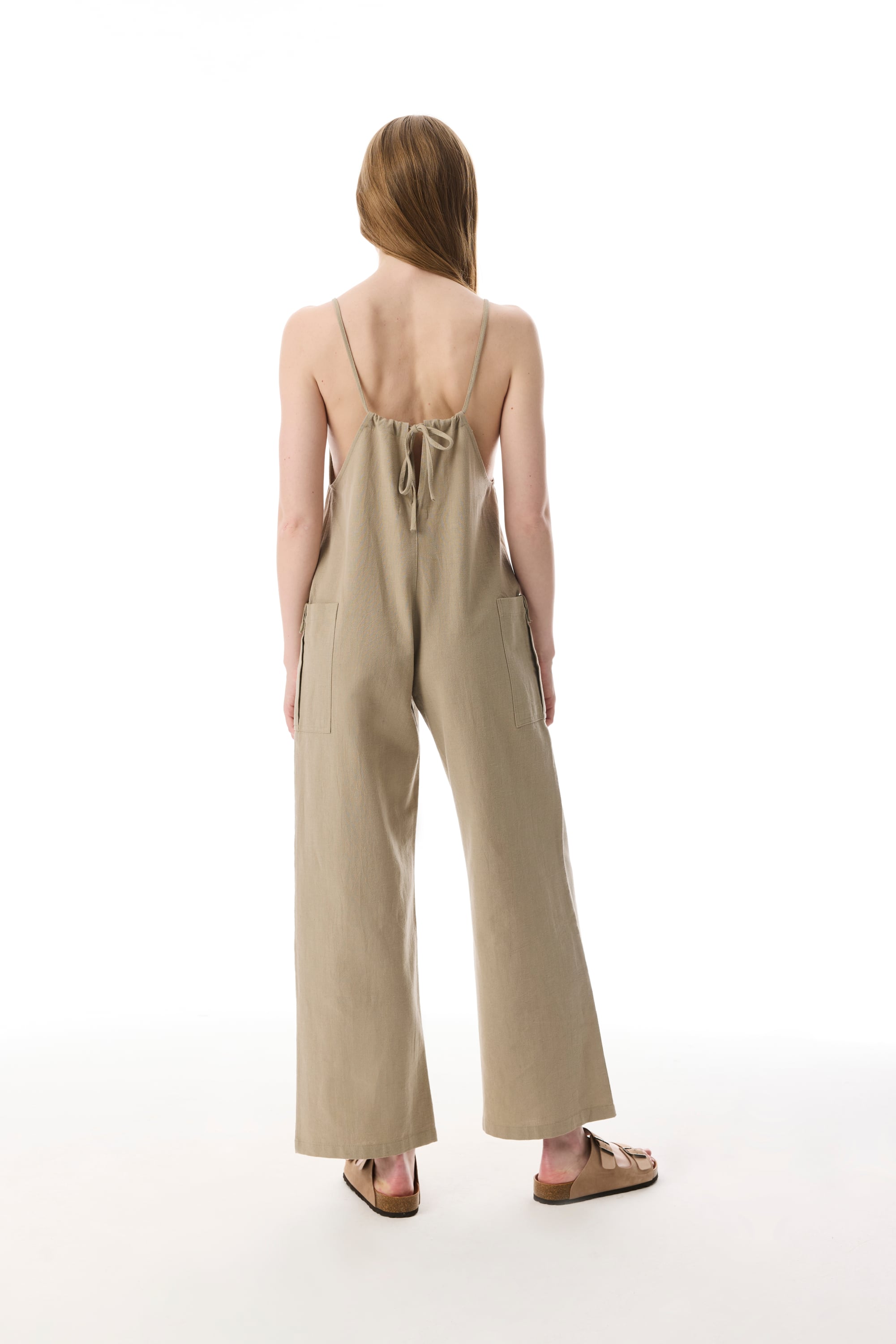 RELAX FIT CEPLİ ASKILI TULUM