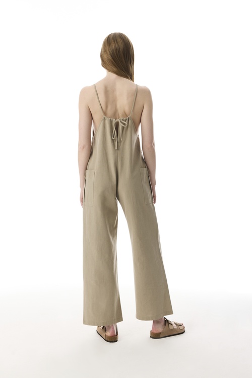  RELAX FIT CEPLİ ASKILI TULUM